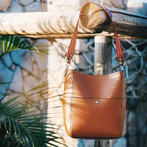 Vista 27 de BROMEN Bolsa Hobo para mujer, diseñada con cuero vegano, de hombro, bandolera