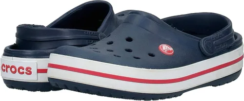 Vista 7 de Crocs - Zuecos Crocband para hombre y mujer, azul