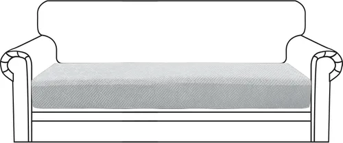 Vista 52 de ZNSAYOTX Fundas Elásticas Individuales para Cojines de Sofá Silla Cojín Fundas de Asiento de Sofá Fundas Protectoras Suaves de Reemplazo