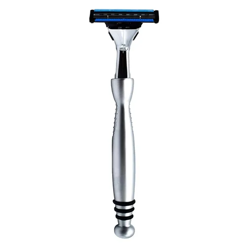 Vista 2 de Taconic Shave, Gillette Sensor & Sensor Excel - Maquinilla de afeitar de cabeza de pivote de triple cuchilla, incluye 1 cuchilla precargada, ofrece