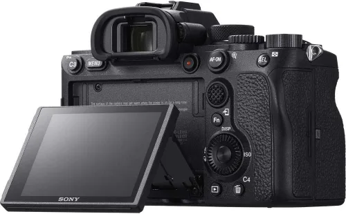 Vista 5 de Sony Cámara digital sin espejo Alpha a7R IV (solo cuerpo) (ILCE7RM4/B) + lente Sony FE de 0.945-2.756 in + monitor 4K + auriculares Pro + Pro Mic +
