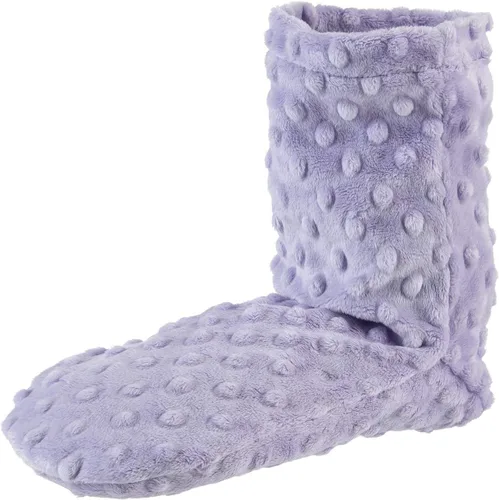 Vista 6 de Sonoma - Botas de spa de lavanda, para microondas, calentadas con calefacción, botines de hierbas de lujo, calentador de pies de aromaterapia a base