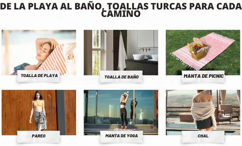 Vista 5 de Bazaar Anatolia - Toalla de baño turca, 100% algodón, 71 x 39 pulgadas, beige arpa Arpa beige