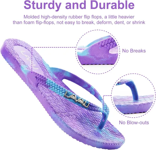Vista 3 de Sandalias impermeables para mujer, ducha y agua antideslizantes para piscina y playa