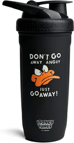 Vista 10 de Smartshake Looney Tunes Reforce Botella mezcladora de proteína de acero inoxidable - Botella unisex para gimnasio sin aislamiento Botellas