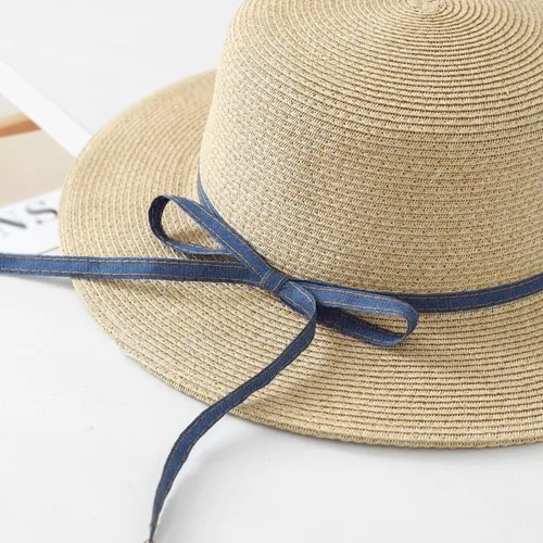 Vista 3 de Sombrero de sol versátil de ala ancha para mujer, protección de playa, pesca Beige