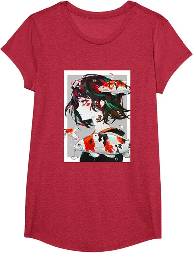 Vista 71 de Camiseta de anime anime japonés estético Otaku Negro