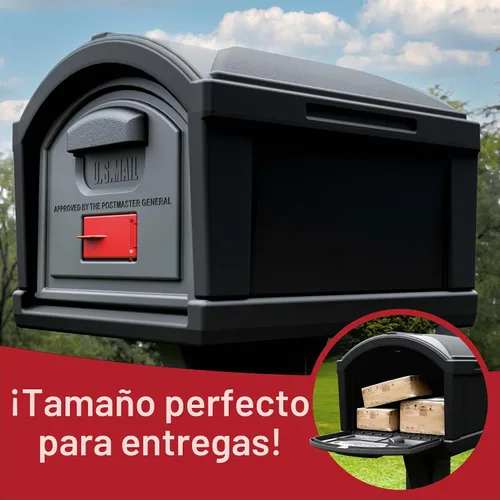 Vista 3 de Simplay3 Buzón T4 de Capacidad Extra Grande XL Sin Excavación con Construcción Duradera, Diseño Resistente a la Intemperie e Instalación Fácil Sin
