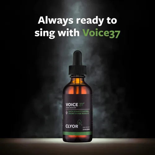 Vista 2 de Voice37 - Remedio para la Voz del Cantante - Fórmula Herbal Natural de Potenciador Vocal para Lubricar, Calmar y Aliviar la Ronquera, la Garganta