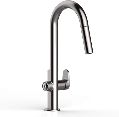 Vista 4 de American Standard 4931380.002 Beale Grifo de cocina extraíble de un solo mango con tecnología manos libres Selectronic Cromo pulido