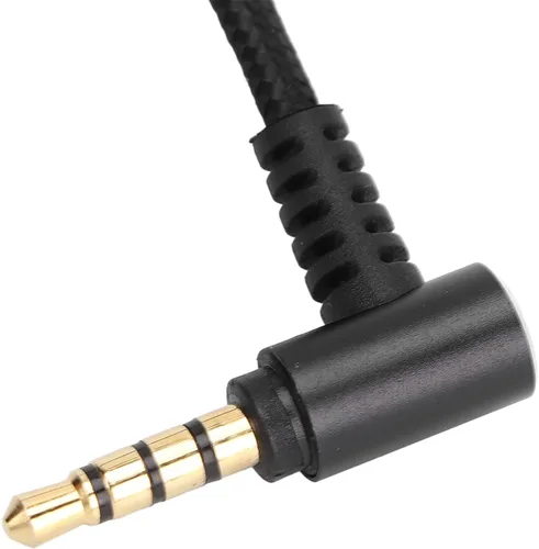 Vista 4 de Acogedor Cable de micrófono TRS a TRRS de 0.138 in, cable adaptador multifuncional para conector RODE SC7, Videomicro, Go, Wireless Go Videomic Pro