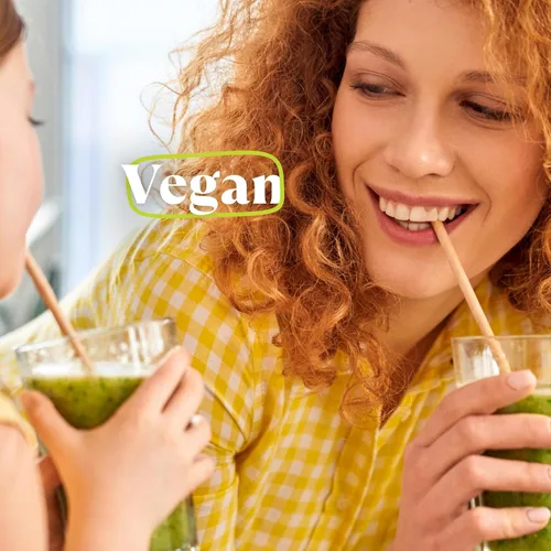 Vista 4 de Amazing Grass Kidz Superfood: Vegetales orgánicos, frutas y verduras, polvo de raíz de remolacha y probióticos para niños saludables, explosión