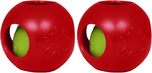 Vista 8 de Jolly Pets Teaser Ball - Juguete para perro, pequeño, 4.5 pulgadas, color azul