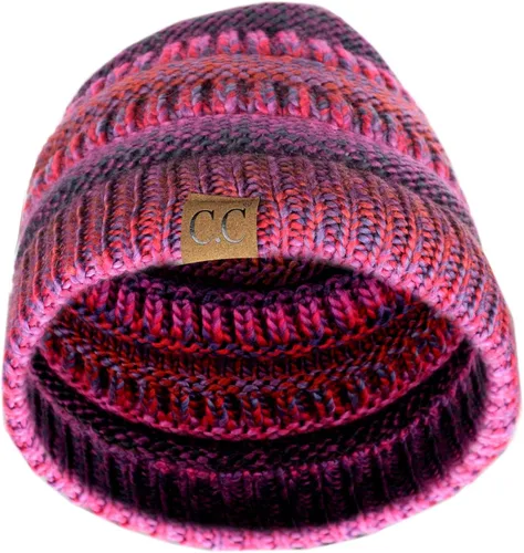 Vista 469 de C.C Trendy Warm Chunky Soft Stretch Cable Knit Beanie