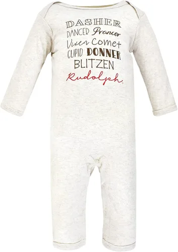 Vista 4 de Hudson Baby Enterizos de algodón para niñas bebés