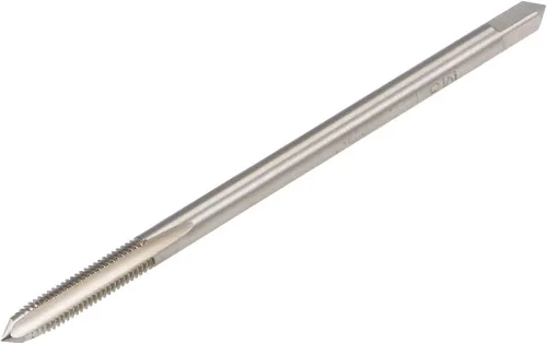 Vista 23 de uxcell Grifo de rosca métrica M2 x 0.4 H2 3.150 in extra largo recto flauta tornillo roscado roscado herramienta de reparación