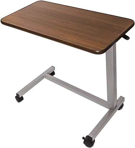 Vista 5 de Lumex Select - Colchón para cama de hospital (individual XL) y mesa de noche ajustable Vaunn