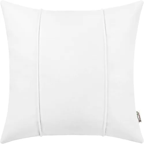Vista 25 de BRAWARM Funda de almohada de piel sintética de 16 x 16 pulgadas, color Negro