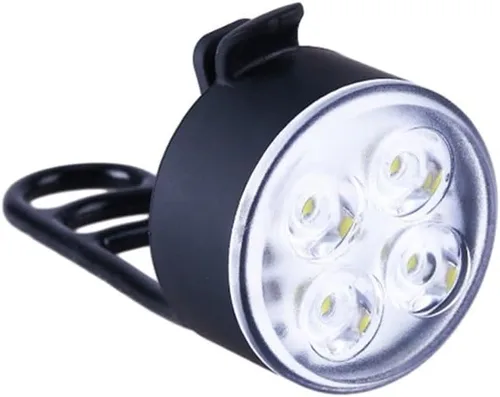 Vista 9 de 2 unids USB recargable bicicleta luz, luces de bicicleta para montar por la noche alto brillo modo de iluminación ajustable bicicleta montaña 2