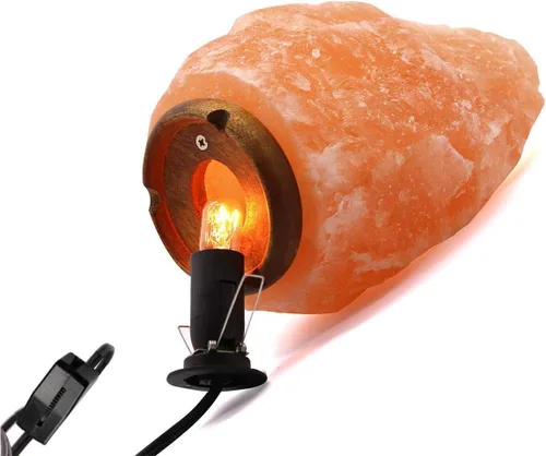 Vista 5 de Cable de lámpara de sal del Himalaya con interruptor de engranajes, cable de repuesto original con ensamblaje de base con zócalo E12, bombilla