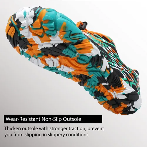 Vista 8 de L-RUN Zapatos de agua atléticos para senderismo para hombre y mujer
