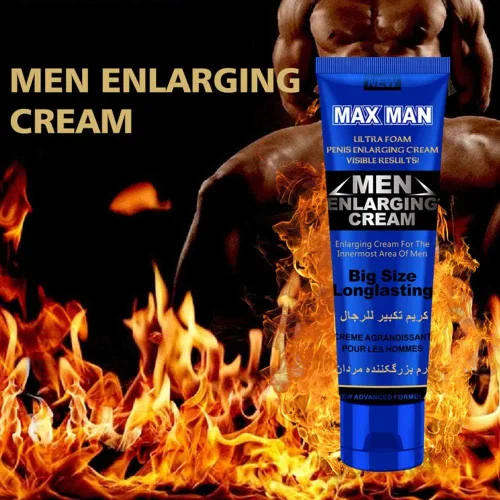 Vista 2 de Crema de masaje para hombres -Mejora de la energía del pene Aceite para el cuidado Retrasar el rendimiento Aumentar la Fuerza - Mejora sexual Crema