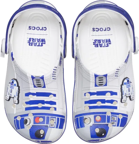 Vista 4 de Crocs Zuecos clásicos unisex de Star Wars R2D2 para niños
