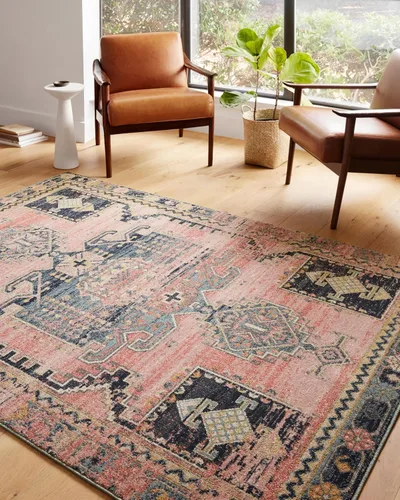 Vista 7 de Loloi Jocelyn Collection JOC-07 - Alfombra de pasillo de 2 pies 3 pulgadas x 7 pies 6 pulgadas, diseño caqui/multicolor, 0.38 pulgadas de grosor