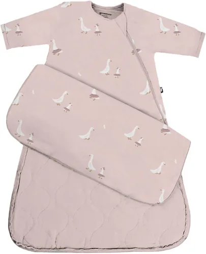 Vista 9 de GUNAMUNA Saco de dormir unisex de manga larga, bolsa de dormir para niños pequeños y bebés, rayón suave