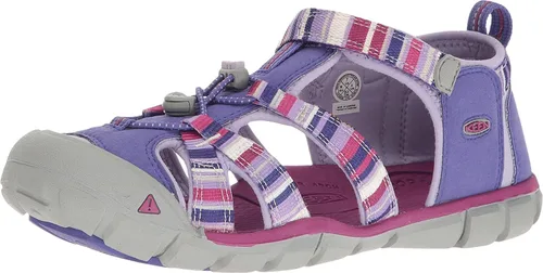 Vista 29 de KEEN Sandalias unisex para niños Seacamp 2 CNX con puntera cerrada Azul Azur/Blanco Estrella