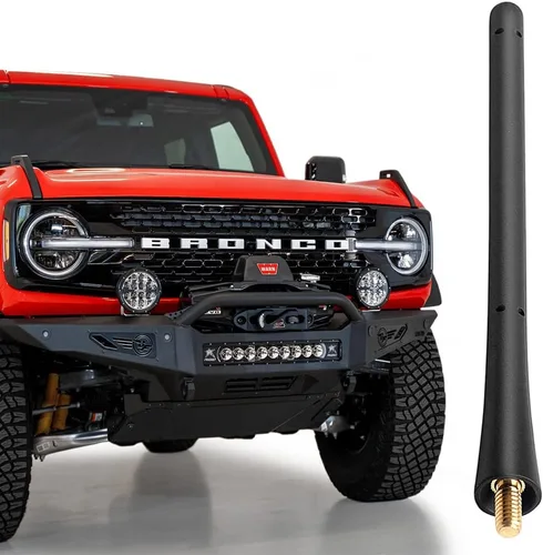Vista 26 de KSaAuto Antena corta para Dodge Ram 1500 2500 3500 2009-2025, repuesto de antena de camión Ram Classic Warlock, 6 3/4 pulgadas, a prueba de lavado