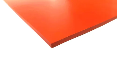 Vista 11 de .125" Caucho de silicona industrial de 1 pulgada x 10 pies Resistente a la temperatura, versátil, duradero y flexible Resistente a la intemperie