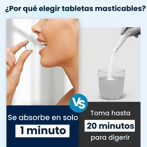 Vista 4 de Venture Pal Tabletas de electrolitos masticables, 80 tabletas de sal de disolución rápida sin azúcar, sin gluten, paquete variado para hidratación