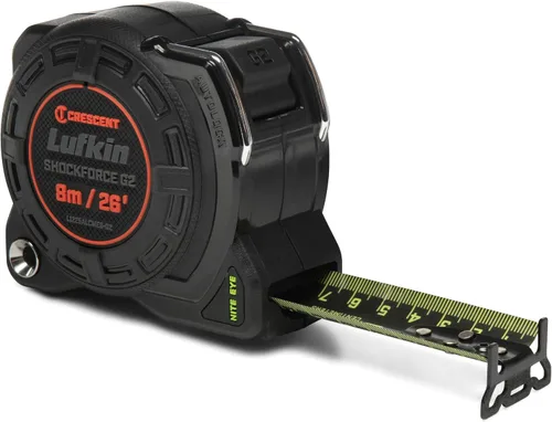 Vista 2 de Lufkin Shockforce G2 Nite Eye - Cinta métrica automática de 25 pies - L1225ALCMEB-02