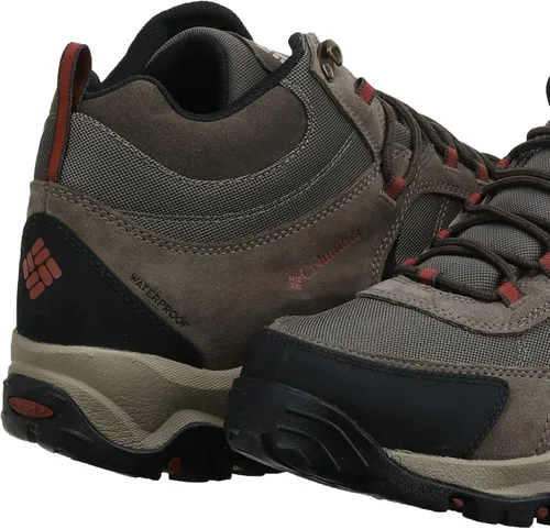 Vista 8 de Columbia Botas impermeables Granite Ridge Mid para hombre transpirables forro de microforro polar