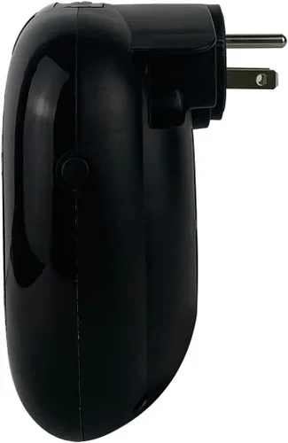 Vista 3 de Good Housekeeping - Calentador de pared mini para interiores con termostato y control remoto, 750 W, negro