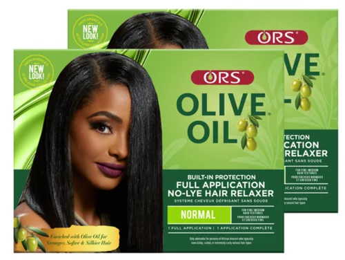 Vista 11 de ORS Aceite de oliva con protección integrada, aplicación completa, relajante para el cabello, fuerza normal (paquete de 1)