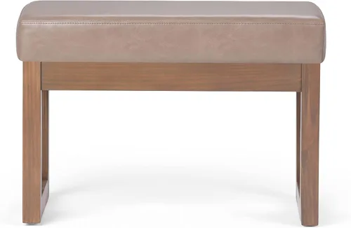 Vista 6 de SIMPLIHOME Milltown - Reposapiés rectangular (26.0 in de ancho) contemporáneo