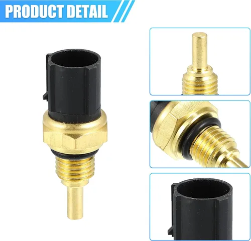Vista 6 de X AUTOHAUX Sensor de temperatura de aceite con junta tórica para VTM 4 para Honda Pilot 2003-2015 para Honda Ridgeline 2006-2014 48160-PGJ-003