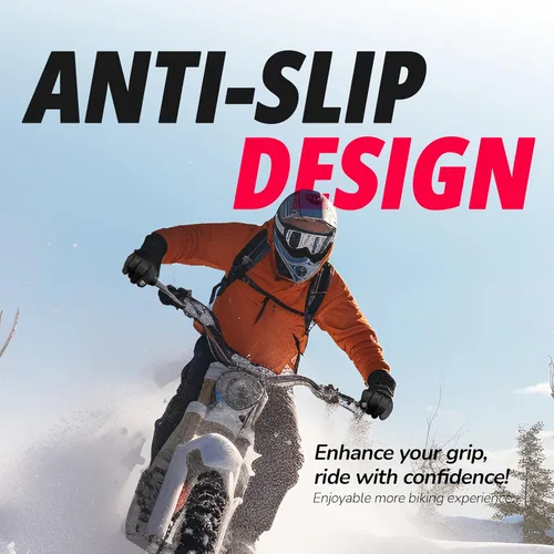Vista 2 de LERWAY Guantes cálidos de invierno, guantes térmicos negros cálidos para hombres y mujeres, impermeables, para pantalla táctil, antideslizantes