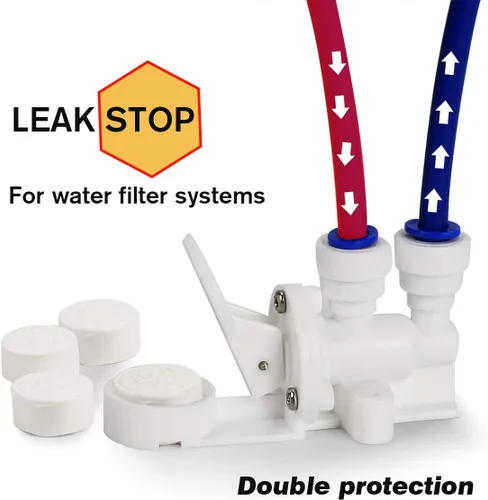 Vista 2 de Frizzlife Válvula de protección contra fugas para ósmosis inversa y sistema de filtro de agua debajo del fregadero MP99 y SP99 - Protección