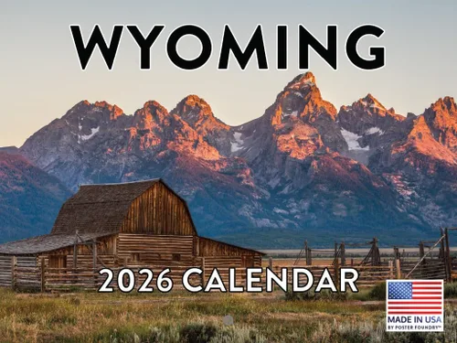 Vista 77 de Calendario de Alabama 2026 para pared, 12 meses, mensual, recuerdos escénicos de AL Hecho en Estados Unidos