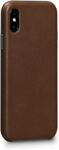 Vista 7 de Sena Deen Leatherskin Snap On - Funda para iPhone XS Max, compatible con carga inalámbrica, color negro