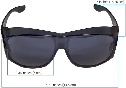 Vista 2 de Fits-Over SS Polycarbonate II - Gafas de sol ahumadas