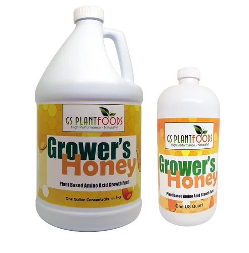 Vista 9 de Grower's Honey - Fertilizante líquido a base de plantas, alimento orgánico para plantas para un enorme crecimiento vegetativo (1 cuarto de galón)