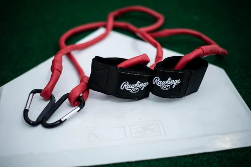 Vista 2 de Rawlings Bandas de resistencia Bandas de entrenamiento de béisbol/softbol de lanzamiento rápido
