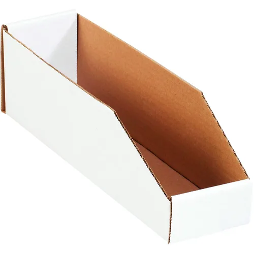 Vista 12 de Box USA BBINBIN29K Cajas de contenedores de tapa abierta, 2" x 9" x 4-1/2", kraft (paquete de 25)