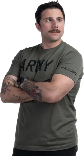 Vista 3 de Camiseta estilo Army PT Camiseta de entrenamiento físico militar de infantería de los Estados Unidos