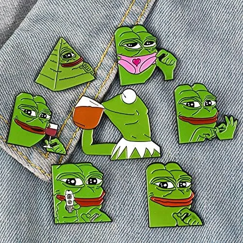 Vista 4 de Flairs New York Animal Theme Enamel Lapel Pin Brooch Badge