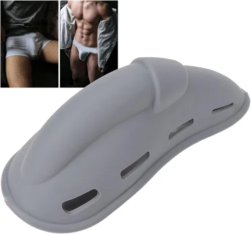 Vista 3 de Copa de protección para la circuncisión de silicona transpirable para hombres, cubierta de prepucio, forma estéreo, reduce la fricción de la piel